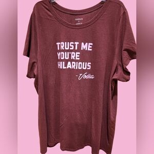 Torrid Classic Fit Graphic Tee 5X Euc